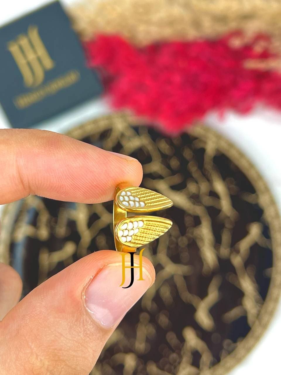 خاتم جناح فري سايز