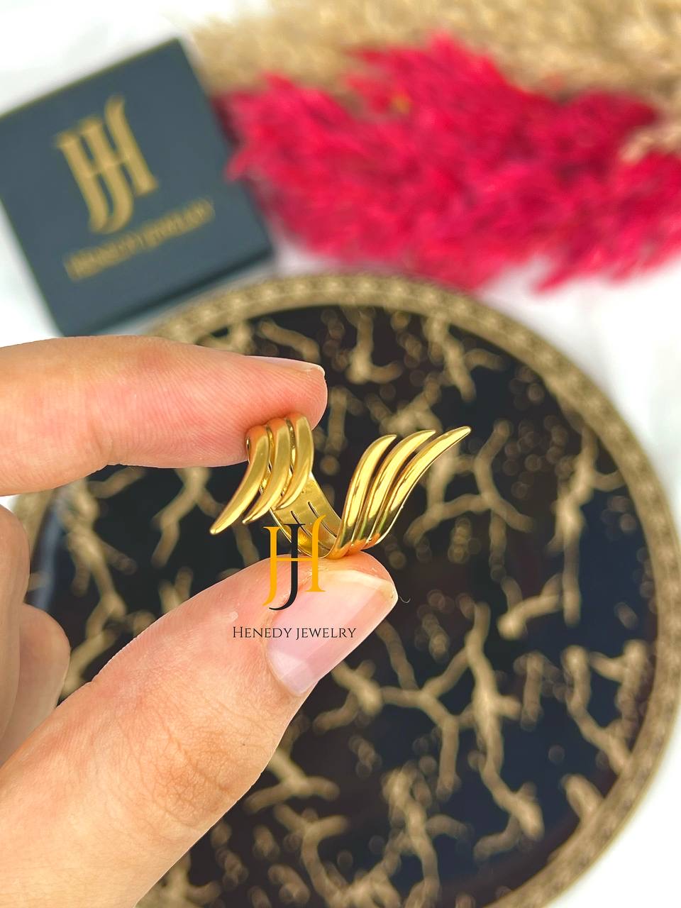 خاتم جناح فري سايز